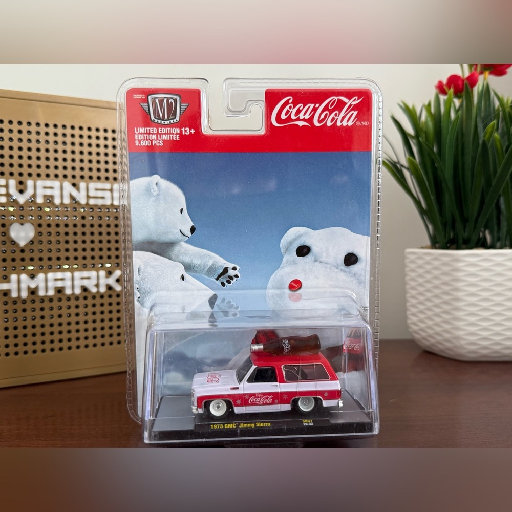 New M2 Machines Coca-Cola 1973 GMC Jimmy Sierra
